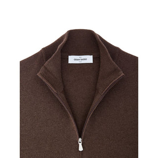 Brauner Wollcardigan