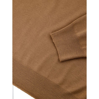 Brown Wool Sweatshirt