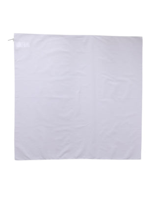 White Cotton Wrap Square Shawl Stole 71cm x 70cm  Scarf