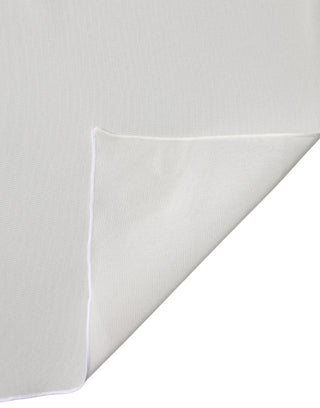 Off White Silk Neck Wrap Shawl Stole 200cm x 64cm Scarf