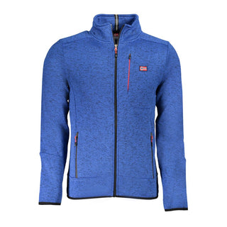 Blaues Polyester-Herren-Sweatshirt