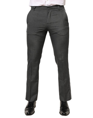 Graue, elegante Hose aus Polyester