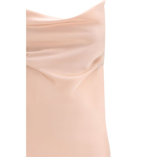 Vestido casual multicolor de marabú