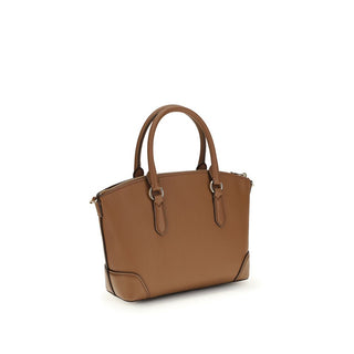 Braune Kalbslederhandtasche (Bos Taurus)