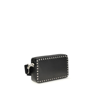 Black Calf Leather Bos Taurus Shoulder Bag