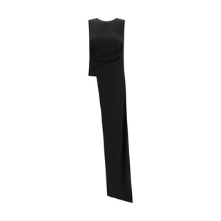 Black Viscose Cocktail Dress