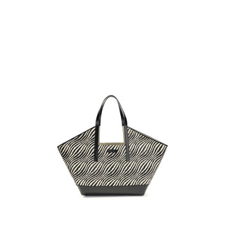 Black Polyamide Shoulder Bag