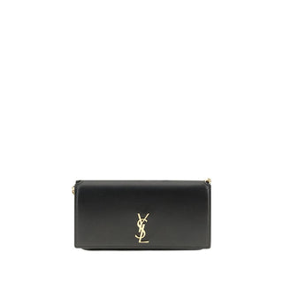 Black Calf Leather Bos Taurus Shoulder Bag