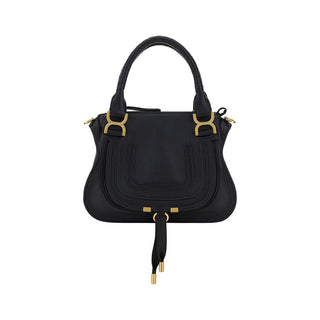Black Calf Leather Bos Taurus Handbag