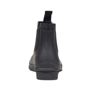 Black Recycled Polyester Ankle Boots