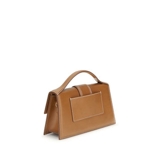 Bolso de mano Bos Taurus de cuero de becerro marrón