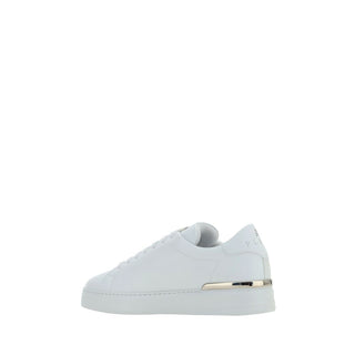 Zapatillas bajas Bos Taurus de cuero de ternero blanco