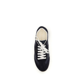 Zapatillas deportivas Bos Taurus de piel de becerro azul