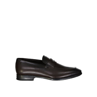Braune Slip-On Loafer aus Leder