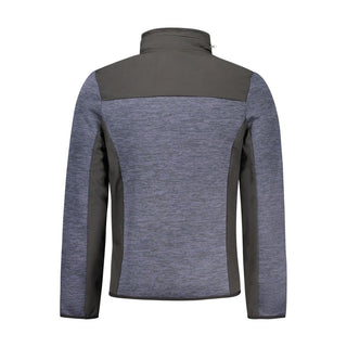 Blu Polyester Men Jacket