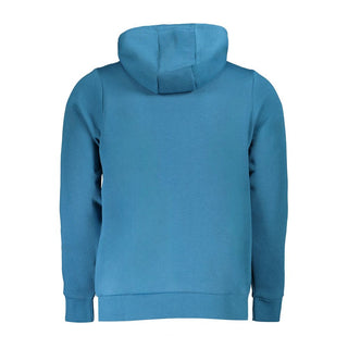 Blaues Baumwoll-Sweatshirt für Herren
