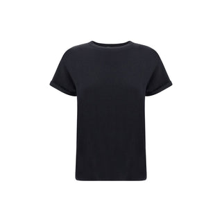 Camiseta negra de nailon