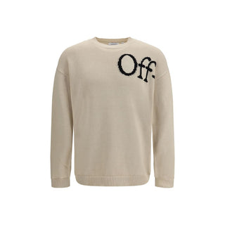 Beiges Baumwoll-Sweatshirt