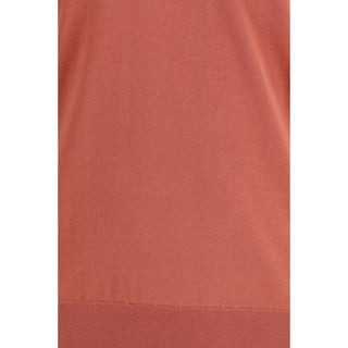 Orange Cotton Sweatshirt