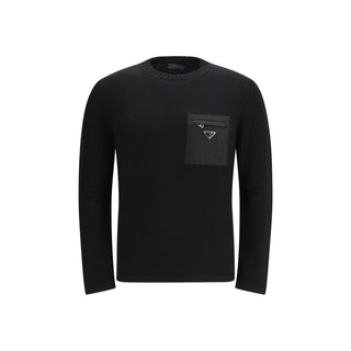 Black Wool Oves Aries Sweatshirt