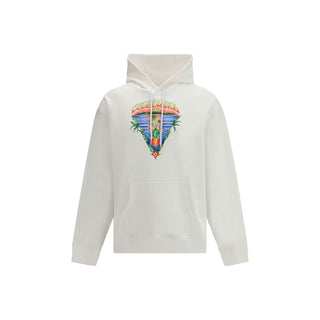 White Cotton Sweatshirt