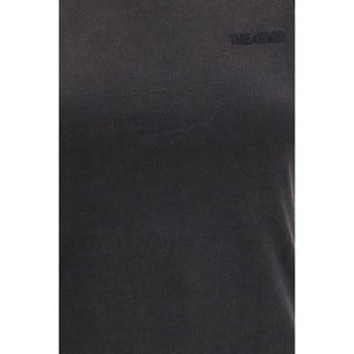 Camiseta sin mangas de algodón negra