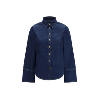 Blaues Jeanshemd
