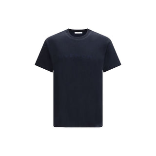 Blaues Baumwoll-T-Shirt