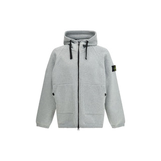 Graues Polyester-Sweatshirt