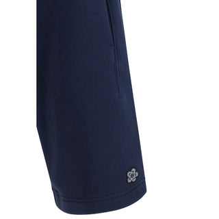 Bermudas de algodón azul