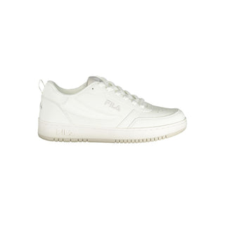 Weiße Polyurethan Damen Sneaker