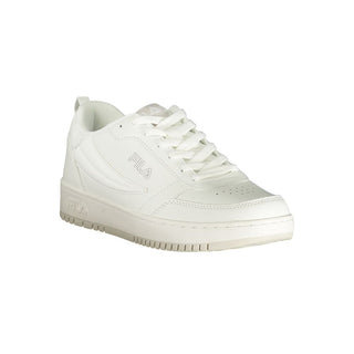 Weiße Polyurethan Damen Sneaker