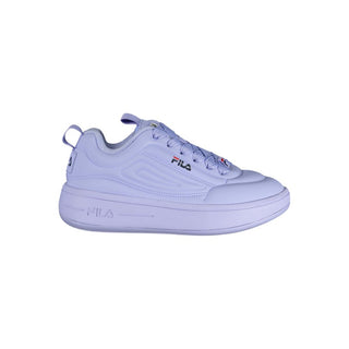 Zapatillas azules de poliéster para mujer