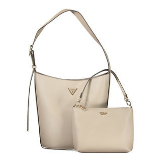 Graue Polyurethan-Damenhandtasche