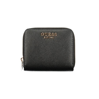 Nero Poliuretano Women Wallet