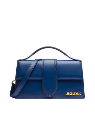 Bolso Le Grand Bambino de cuero azul marino oscuro  