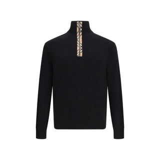 Black Wool Sweatshirt