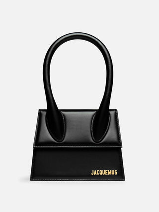 Bolso Le Chiquito moyen de cuero negro
