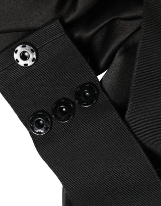 Black Silk Satin Sash Wide Waist Women Belt