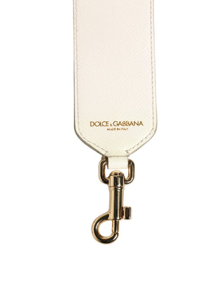 Correa de hombro con accesorio de tachuelas de cuero floral blanco y azul