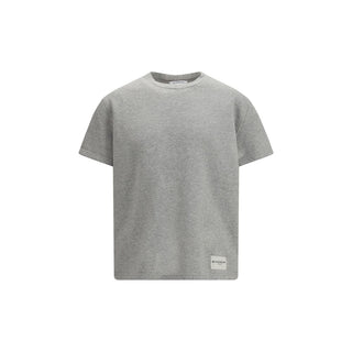 Graues Baumwoll-T-Shirt