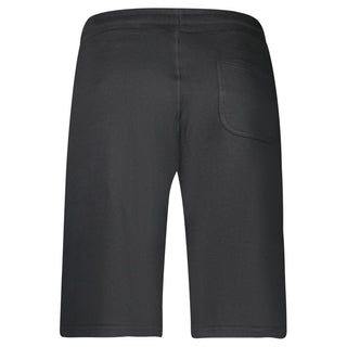 Pantalón de chándal para hombre de algodón negro