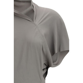 Gray Acetate Casual Dress