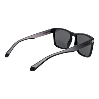 Schwarze Plastik-Sonnenbrille