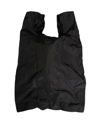Herren Schwarze Polyester Panda Stofftier-Einkaufstasche