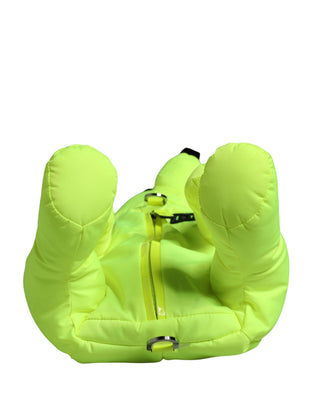 Cinturón de cintura verde de poliéster con silueta de animal