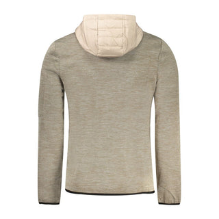 Beige Polyester Men's Jacket
