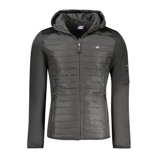 Blaue Polyester-Herrenweste