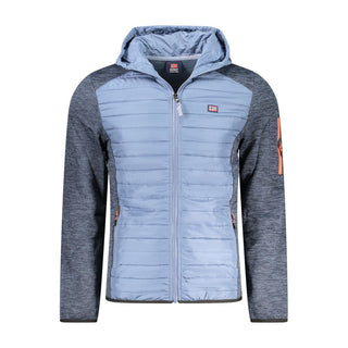 Azzurro Polyester Herrenjacke