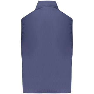 Blaue Polyester-Herrenweste